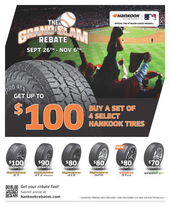 Hankook Grand Slam Rebate Big E Tire And Auto Service Vestal Front 